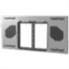 Armored Double Door Full Glass