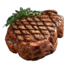 Grilled steak
